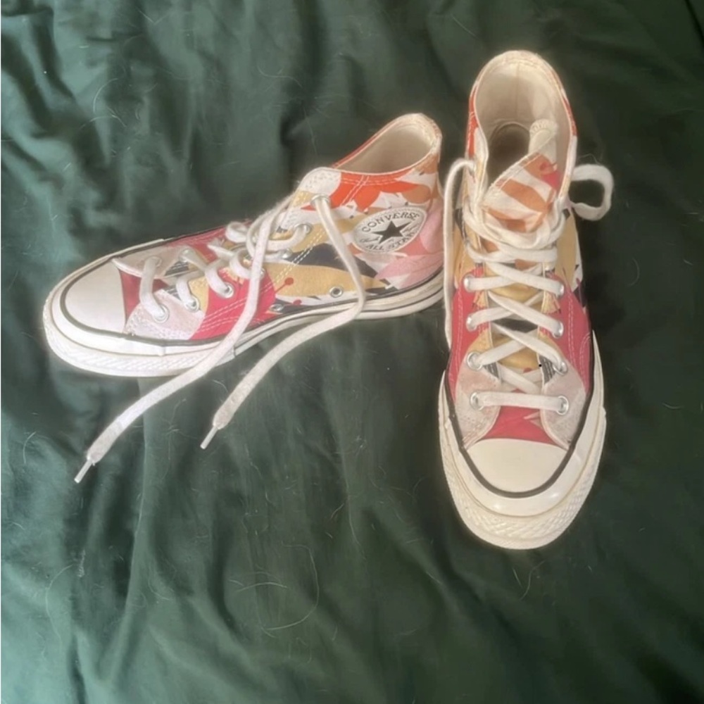 Converse Multicolor High-Top Sneakers